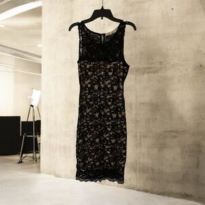 Elegant Black Lace Dress